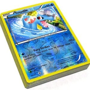 25 Shiny (Foil) Pokemon Trading Cards - Assorted Lot/Grabbag with No Duplicates