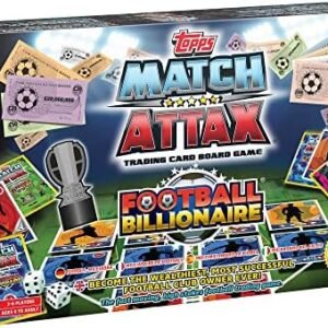 Football Billionaire Match Attax Edition Family Board Game For Kids and Adults | Ages 6+ | A Trading & Family Strategy Game for 2-6 Players as Seen on Dragon's Den