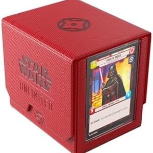 Gamegenic | Star Wars Unlimited Deck Pod - Red | Trading Card Accessory