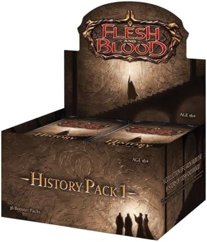 Legend Story Studios Flesh & Blood TCG: History Pack 1 - Booster Box (36)