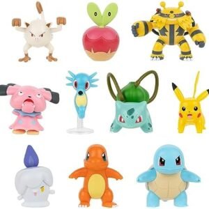 Pokémon Battle Figure 10 Pack – Nine 2-inch Battle Figures and One 4.5-inch Battle Figure