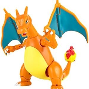 Pokemon Select 6 Inch Articulated Figure-Charizard, Multi-Colour