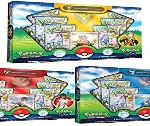 Pokémon TCG: All 3 GO Special Collections - Team Instinct, Mystic and Valor