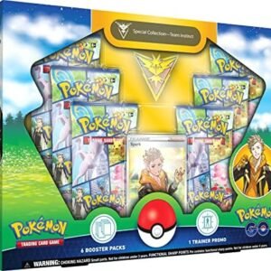 Pokémon TCG: GO Special Collection - Team Instinct (1 Foil Promo Card, 1 Deluxe pin & 6 Booster Packs)