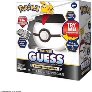 Pokémon Trainer Guess – Champions Edition Game. Greatest and Trainers from Kanto to Galar. Suitable from 6 years