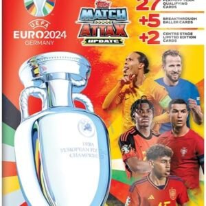 Topps Official Euro 2024 Match Attax - Update Mega Multipack (34 all new cards!)