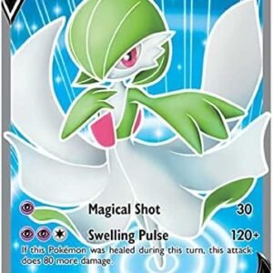 Gardevoir V 070/073 Full Art Ultra Rare Pokemon Card (Champions Path) + 1x TitanCards® Toploader