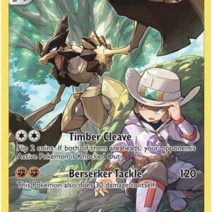 Kleavor TG08/TG30 Pokemon Card (SWSH Astral Radiance Trainer Gallery) + 1x TitanCards® Toploader