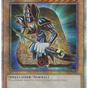 LC01-EN005 Dark Magician Quarter Century Secret Rare (Yu-Gi-Oh! 25th Anniversary) + TitanCards® Toploader