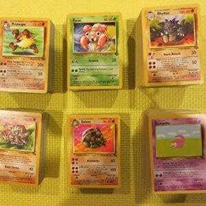 Lot 40 Pokemon GO TCG:1st Gen Cards Base Jungle Fossil Team Rocket Card Common and Uncommon! Hot Seller Items