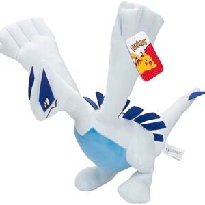 Pokémon 12" Lugia Large Plush - Officially Licensed - Quality & Soft Stuffed Animal Toy - Add Lugia to Your Collection! - Great Gift for Kids & Fans of Pokemon