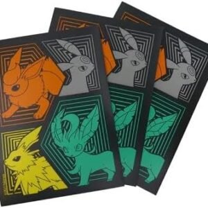 Pokemon Card Sleeves - Umbreon Flareon Jolteon - Evolving Skied Elite Trainer Box - 65 Count Pack - Deck Protectors