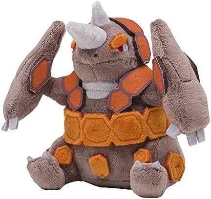 Pokémon Center: Rhyperior Sitting Cuties Plush, 7 Inch