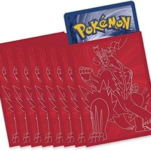 Pokemon Single Strike Urshifu (Red) Card Sleeves - (65 Sleeves Per Pack) - Battle Style Elite Trainer Box Exclusive