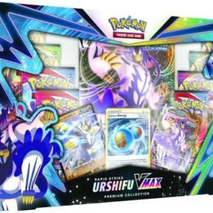 Pokémon | Urshifu Rapid Strike Vmax Premium Box | Card Game | Ages 6+ | 2 Players | 10+ Minutes Playing Time - Amazon Exclusive