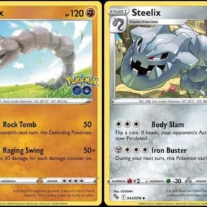 Steelix 044/078 - Pokemon Go - Evolution Card Lot - Onix