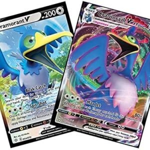 Cramorant Vmax & V - 055/072 - Shining Fates - Ultra Rare Pokemon Card Lot