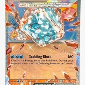 Eiscue ex - Tera - 042/197 Double Rare - Obsidian Flames - Pokemon Single Card