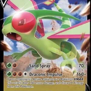 Flygon V 106/172 Brilliant Stars - Ultra Rare Pokemon Card - Holo Foil