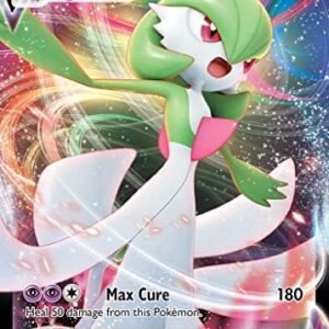 Gardevoir VMAX 017/073 Ultra Rare Pokemon Card (Champions Path) + TitanCards® Toploader