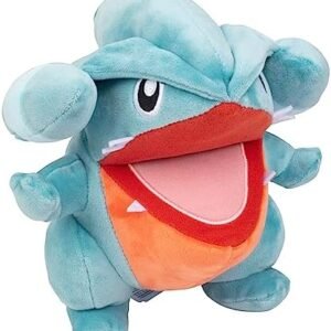 Pokémon 8" Gible Plush - Officially Licensed - Quality & Soft Stuffed Animal Toy - Scarlet & Violet - Add Gible to Your Collection! - Great Gift for Kids, Boys, Girls & Fans of Pokemon