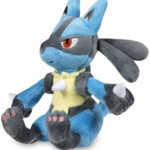 Pokémon Center: Lucario Sitting Cuties Plush, 6 Inch