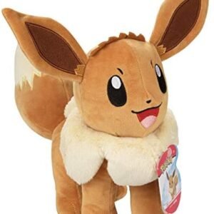 Pokémon Eevee Large 12" Plush Stuffed Animal Toy - Officially Licensed - Ages 2+