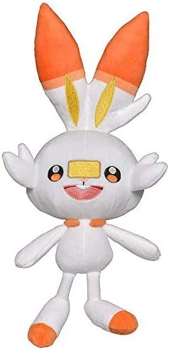 Selection Pokemon Plush Figures | 20 cm Plush Animal | Stuffed Toy, Plush:Scorbunny