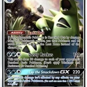 ...lost SM8 Thunder - Tyranitar GX - 121/214 - Ultra Rare - NM/M - 100% Guaranteed Authentic Card