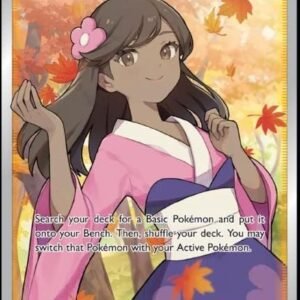 Furisode Girl 190/195- Silver Tempest - Full Art Trainer - Pokemon Ultra Rare Card - Holo Foil