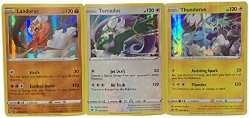 Landorus 148/264 - Tornadus 142/185 - Thundurus - Pokémon 3 Card Set - Vivid Voltage Chilling Reign