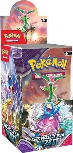 Pokémon Boosterpack Crimson & Purple Display Box-Violence of Time (18 Booster Packs)