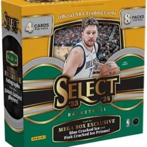 2023-2027 Panini Select Basketball Mega Box - 32 Basketball Cards