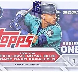 2023 Topps Baseball Series 1 Retail Display Box, Blue, (FGC004999BX)