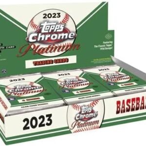 2023 Topps Chrome Platinum Anniversary Baseball Hobby One Autograph Per Trading Card Box