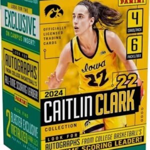 2024 Panini Caitlin Clark Collection Basketball Blaster Box Green Box Variation