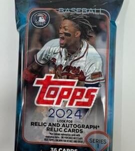 2024 Topps Baseball Series 1 Fat Pack - 36 Cards Per Pack