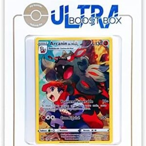 Arcanin de Hisui (Hisuian Arcanine) TG08/TG30 Shiny Full Art - ULtraboost X Epée et Bouclier 11 Origine Perdue - Box of 10 Pokemon French cards