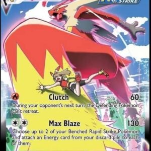 Blaziken VMAX TG15/TG30- Silver Tempest - Trainer Gallery - Pokemon Ultra Rare Card