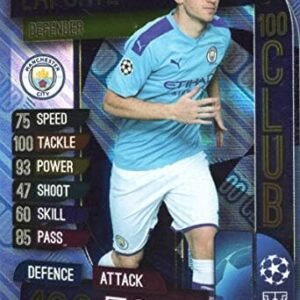 MATCH ATTAX 19/20 AYMERIC LAPORTE 100 CLUB TRADING CARD