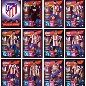 Match ATTAX 19/20 ATHLETICO Madrid Full Team Set - Champions League