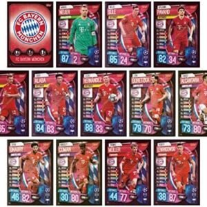 Match ATTAX 19/20 Full Bayern Munchen Team Set - Champions League