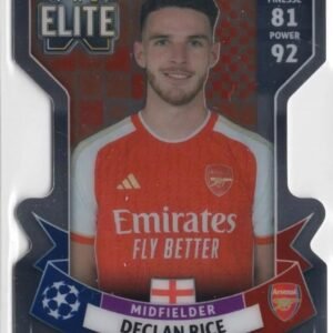 Match Attax Extra 2023 2024 Declan Rice Pro Elite Trading Card