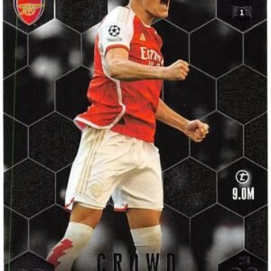 Match Attax Extra 2023 2024 Martin Odegaard Crowd Connection Trading Card