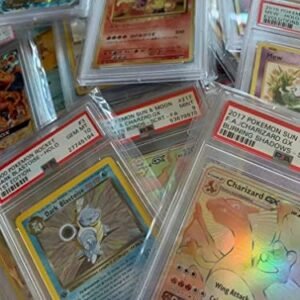 One Random PSA Graded and Authenticated Encased Pokemon Card (Perfect for Display)