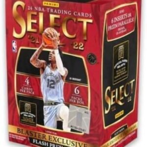 Panini 2021-2022 Select Basketball Trading Card Blaster Box - 24 Basketball Cards per Box - 6 Inserts OR PRIZM PARALLELLS PER Box!!