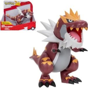 Pokémon Bandai Figure Rexilius 30 cm - Legendary Figures 30 cm - Large Figure Rexilius (Tyrantrum) - Toy for Children from 4 Years - JW3422