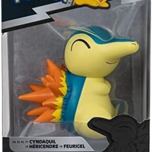 Pokémon PKW2949 Vinyl Figure - Fiery Hedgehog, Official Collectible Figure, 8 cm