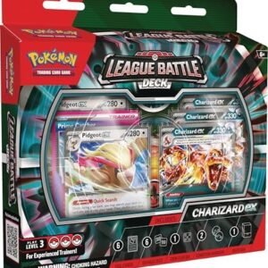 Pokémon TCG: Charizard ex League Battle Deck (1 Ready-to-Play 60-Card Deck Including Charizard ex and Pidgeot ex)