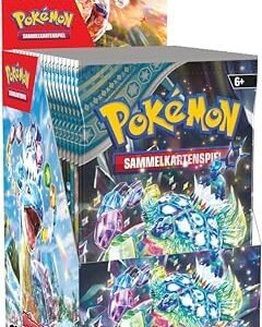 Pokémon - Trading Card Game: Booster Pack Display Box Crimson & Purple - Stellar Crown (18 Booster Packs)